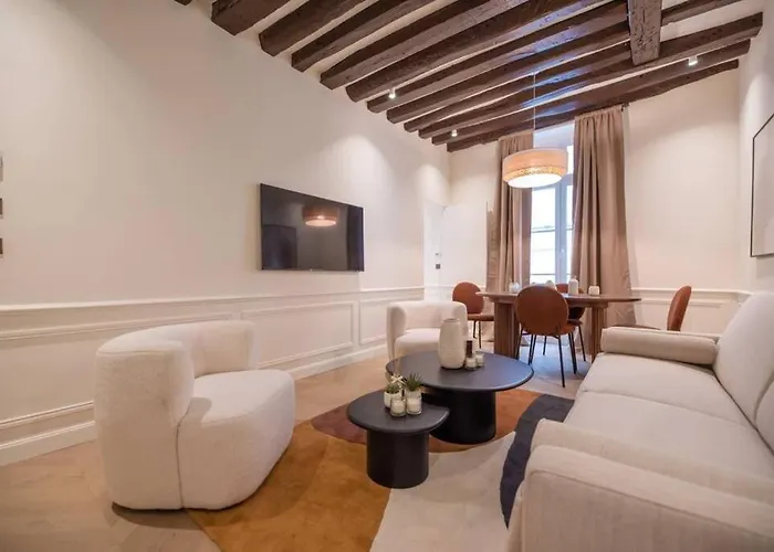 Luxury One Bedroom Flat Near Le Louvre I 아파트